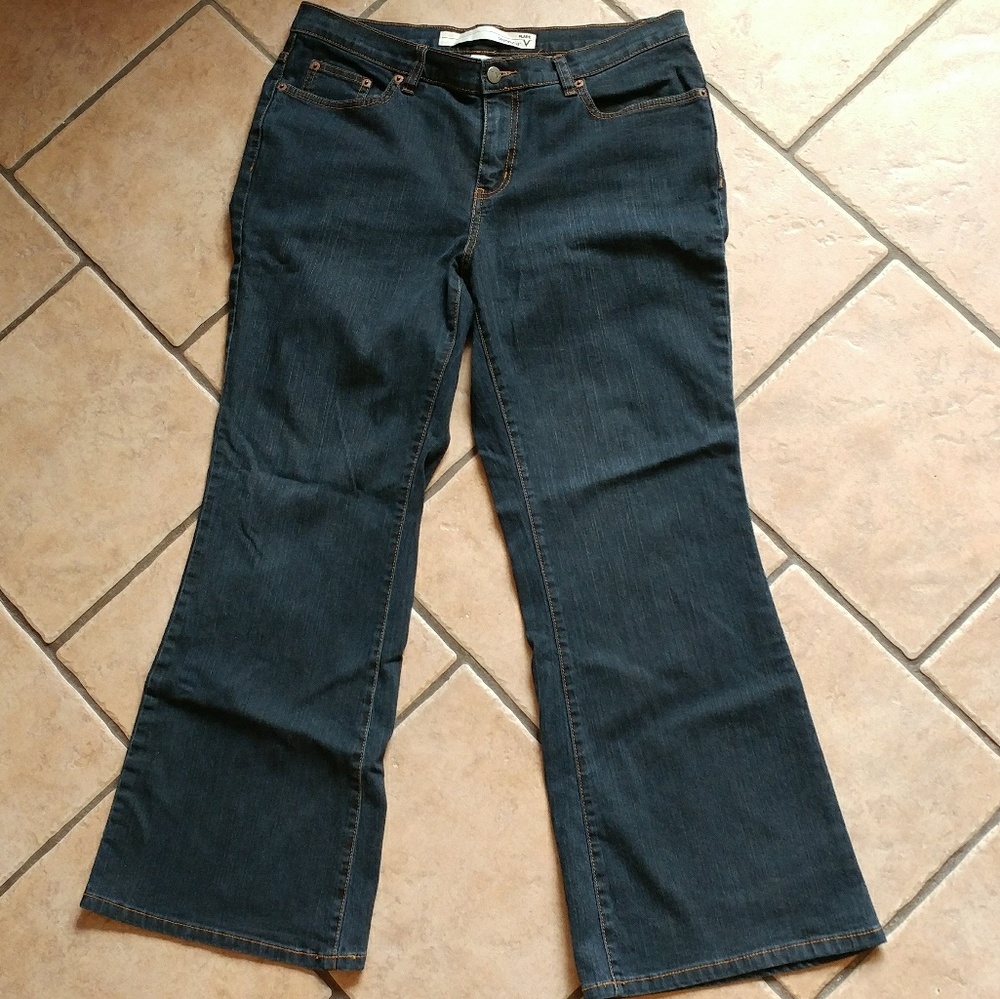 Venezia (Lane Bryant) Dark Wash Mid Rise Jeans